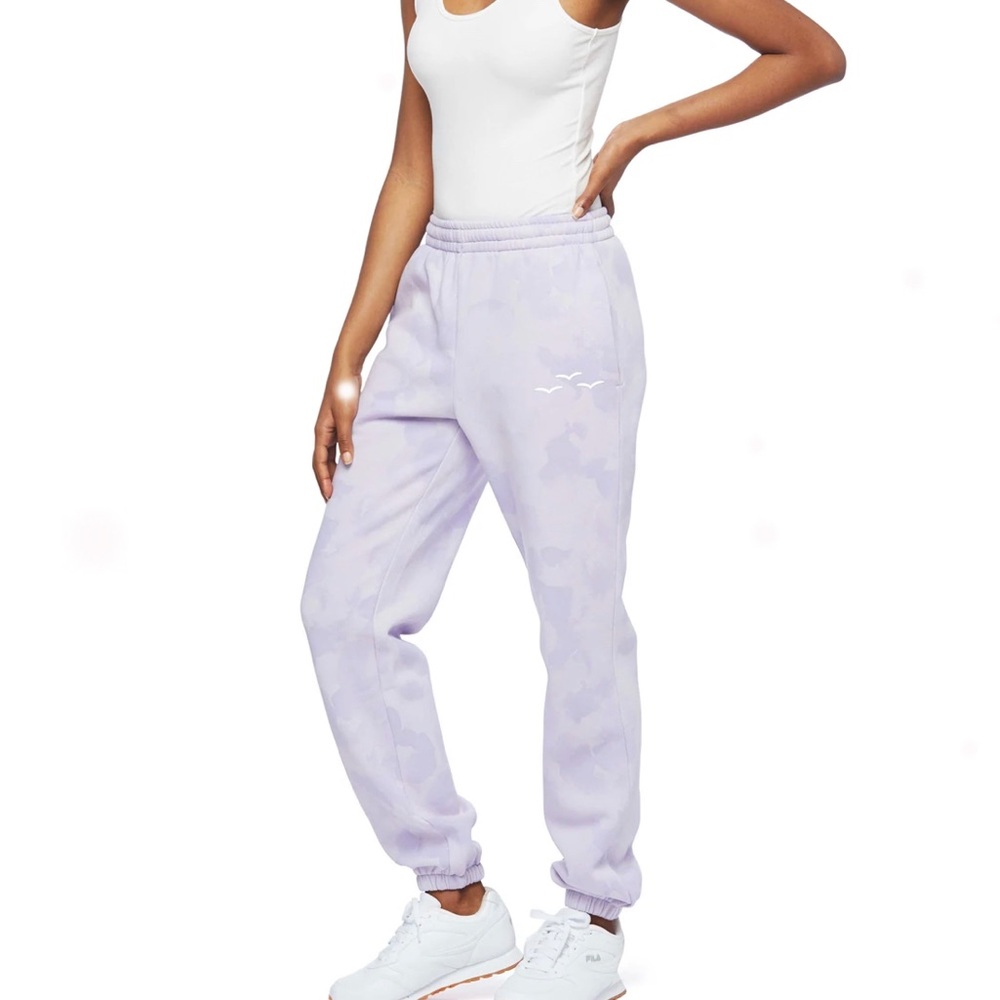 Lazy Pants Nova Premium Fleece Relaxed Sweatpants In Lavender Sponge
